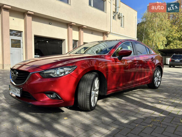 Красный Мазда 6, объемом двигателя 2.49 л и пробегом 118 тыс. км за 12600 $, фото 1 на Automoto.ua