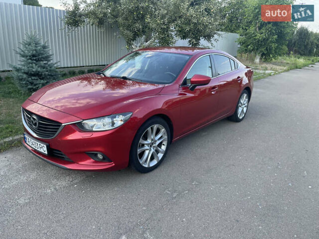 Червоний Мазда 6, об'ємом двигуна 2 л та пробігом 225 тис. км за 12300 $, фото 1 на Automoto.ua