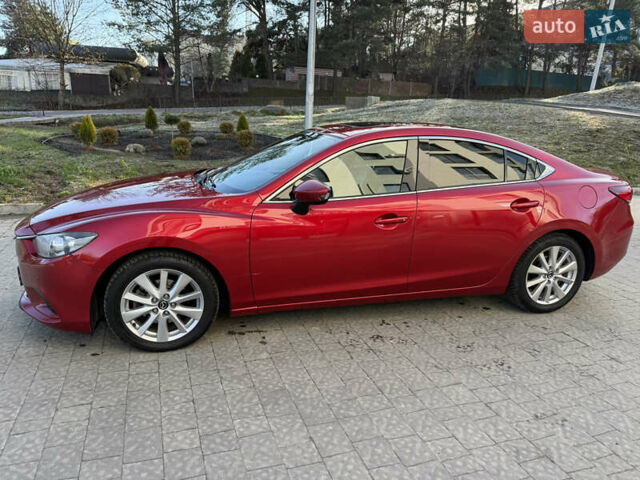 Красный Мазда 6, объемом двигателя 2.19 л и пробегом 227 тыс. км за 9700 $, фото 1 на Automoto.ua