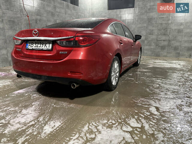 Красный Мазда 6, объемом двигателя 2.49 л и пробегом 219 тыс. км за 9600 $, фото 5 на Automoto.ua