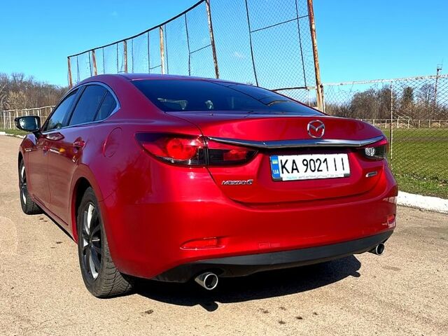 Красный Мазда 6, объемом двигателя 2 л и пробегом 211 тыс. км за 9450 $, фото 2 на Automoto.ua