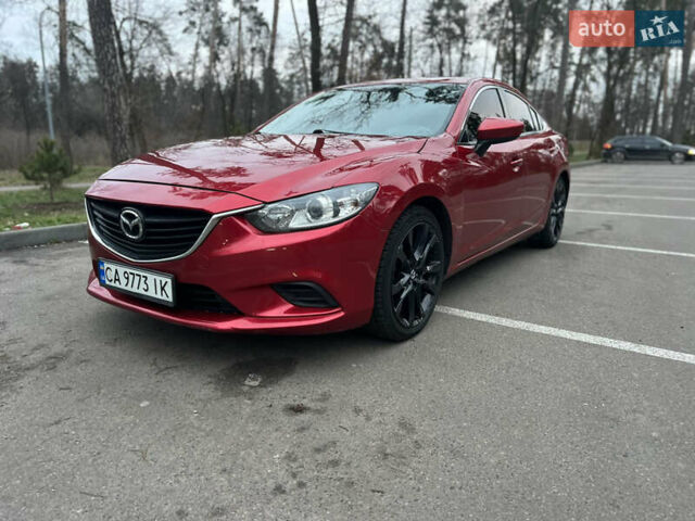 Красный Мазда 6, объемом двигателя 2.49 л и пробегом 181 тыс. км за 10900 $, фото 1 на Automoto.ua