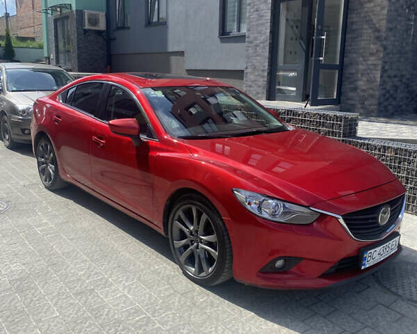 Красный Мазда 6, объемом двигателя 2.49 л и пробегом 289 тыс. км за 14000 $, фото 1 на Automoto.ua