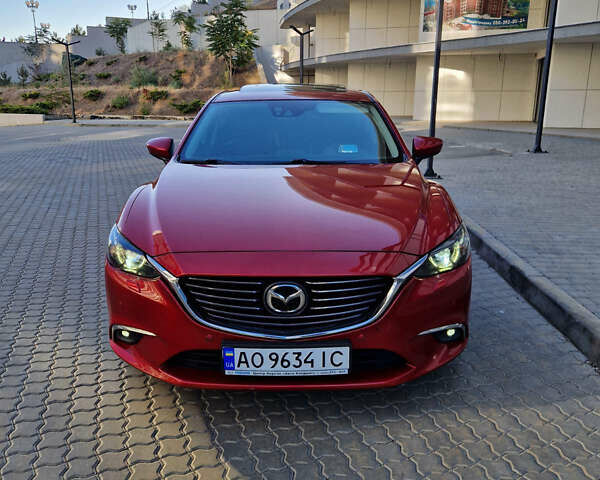 Красный Мазда 6, объемом двигателя 2.49 л и пробегом 130 тыс. км за 16700 $, фото 3 на Automoto.ua