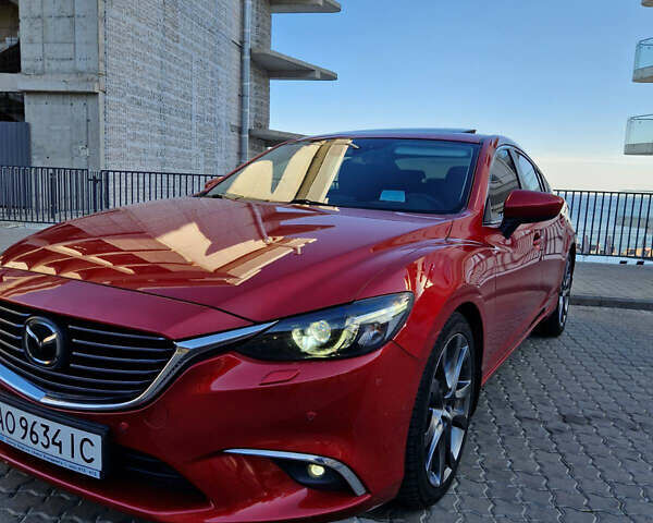 Красный Мазда 6, объемом двигателя 2.49 л и пробегом 130 тыс. км за 16700 $, фото 4 на Automoto.ua