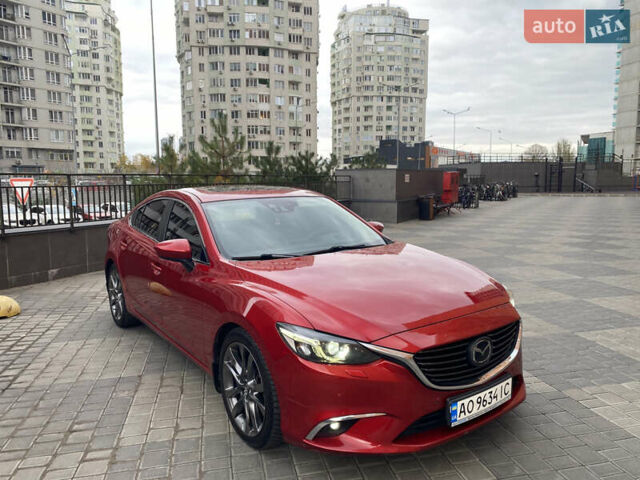 Червоний Мазда 6, об'ємом двигуна 2.49 л та пробігом 131 тис. км за 16500 $, фото 1 на Automoto.ua