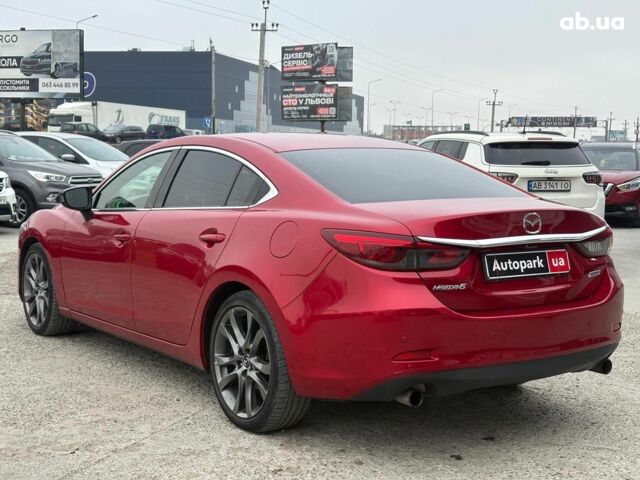 Красный Мазда 6, объемом двигателя 2.5 л и пробегом 270 тыс. км за 12640 $, фото 9 на Automoto.ua
