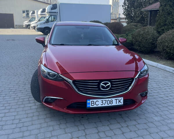 Красный Мазда 6, объемом двигателя 2.49 л и пробегом 155 тыс. км за 15500 $, фото 1 на Automoto.ua