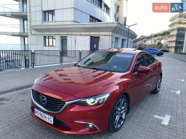Красный Мазда 6, объемом двигателя 2.49 л и пробегом 130 тыс. км за 16700 $, фото 8 на Automoto.ua