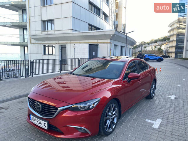 Красный Мазда 6, объемом двигателя 2.49 л и пробегом 130 тыс. км за 16700 $, фото 12 на Automoto.ua