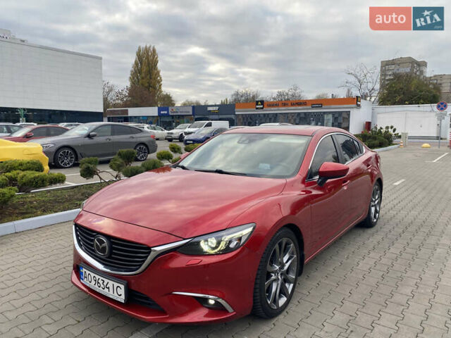Червоний Мазда 6, об'ємом двигуна 2.49 л та пробігом 131 тис. км за 16500 $, фото 21 на Automoto.ua