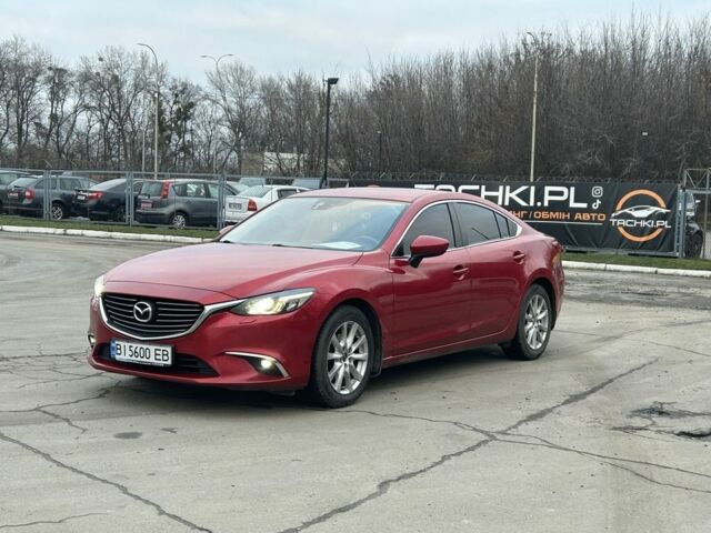 Красный Мазда 6, объемом двигателя 2.5 л и пробегом 163 тыс. км за 296 $, фото 1 на Automoto.ua
