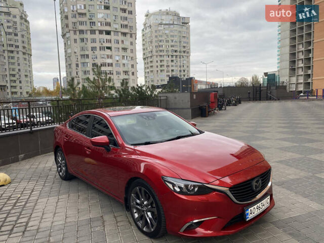 Червоний Мазда 6, об'ємом двигуна 2.49 л та пробігом 131 тис. км за 16500 $, фото 13 на Automoto.ua