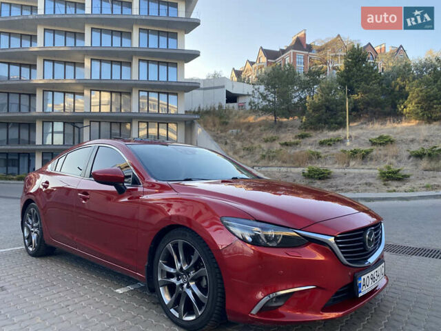 Красный Мазда 6, объемом двигателя 2.49 л и пробегом 130 тыс. км за 16700 $, фото 14 на Automoto.ua