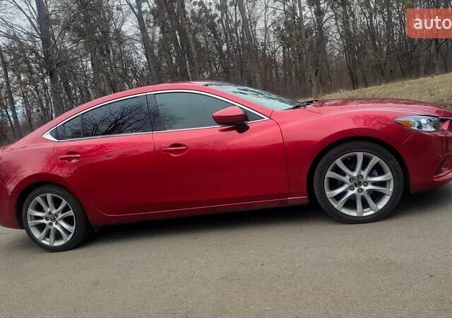 Красный Мазда 6, объемом двигателя 2.49 л и пробегом 72 тыс. км за 15300 $, фото 1 на Automoto.ua