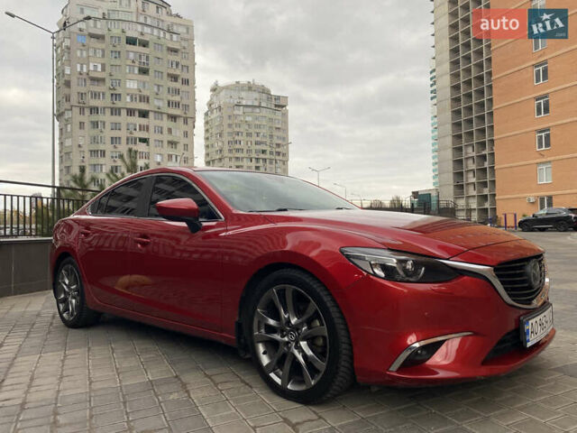 Червоний Мазда 6, об'ємом двигуна 2.49 л та пробігом 131 тис. км за 16500 $, фото 14 на Automoto.ua