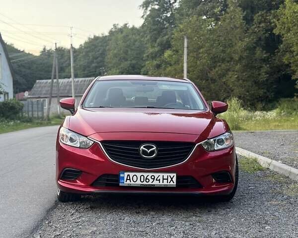 Красный Мазда 6, объемом двигателя 2.49 л и пробегом 172 тыс. км за 11100 $, фото 1 на Automoto.ua