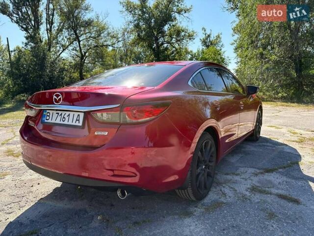 Красный Мазда 6, объемом двигателя 2.49 л и пробегом 198 тыс. км за 12550 $, фото 6 на Automoto.ua