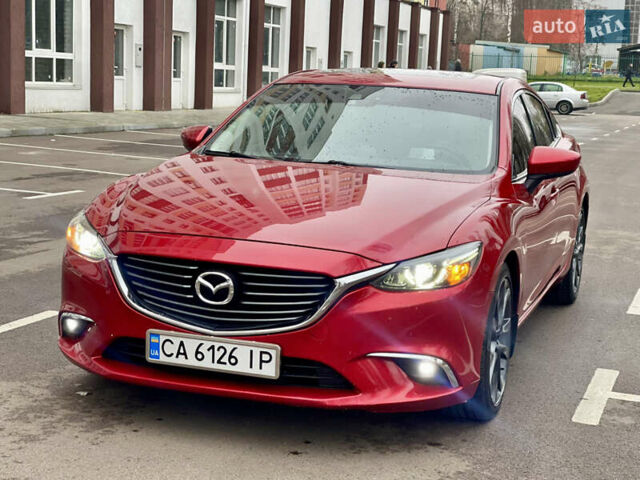 Красный Мазда 6, объемом двигателя 2.49 л и пробегом 190 тыс. км за 11999 $, фото 1 на Automoto.ua