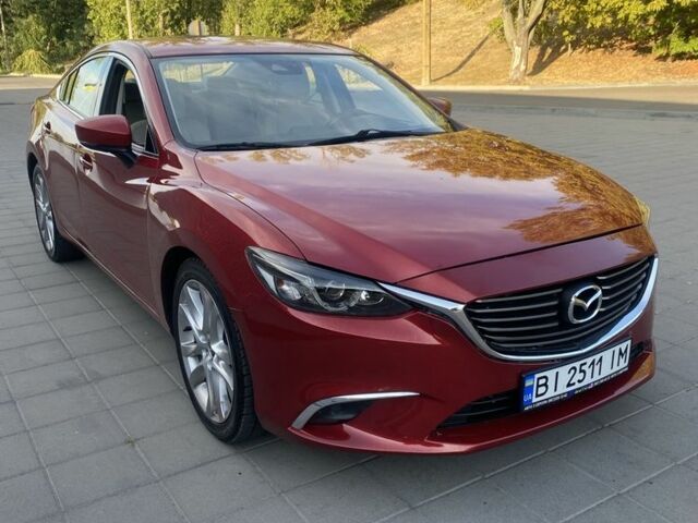 Красный Мазда 6, объемом двигателя 2.5 л и пробегом 170 тыс. км за 13999 $, фото 1 на Automoto.ua