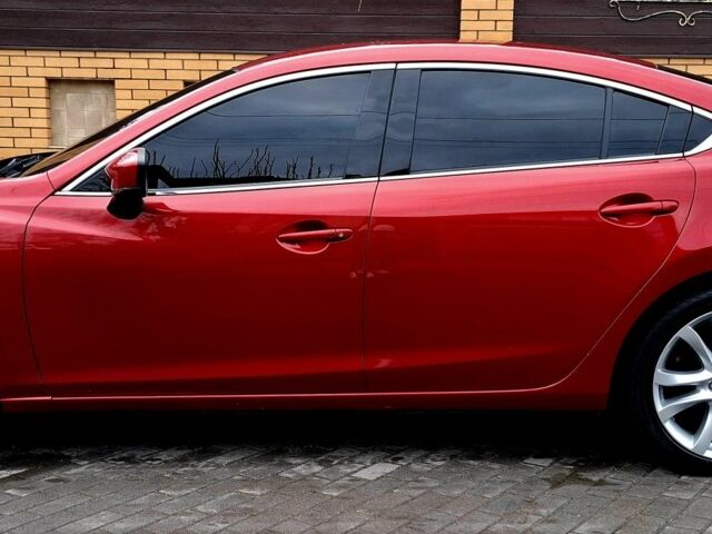 Красный Мазда 6, объемом двигателя 2.5 л и пробегом 174 тыс. км за 14000 $, фото 1 на Automoto.ua