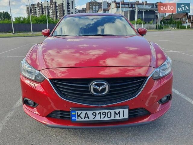 Червоний Мазда 6, об'ємом двигуна 2 л та пробігом 75 тис. км за 12500 $, фото 6 на Automoto.ua