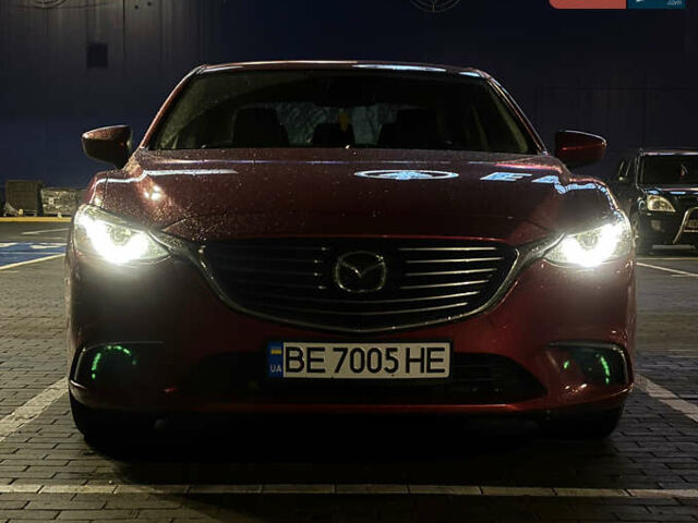 Красный Мазда 6, объемом двигателя 2.19 л и пробегом 143 тыс. км за 15300 $, фото 2 на Automoto.ua