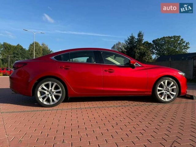 Красный Мазда 6, объемом двигателя 2.49 л и пробегом 205 тыс. км за 15200 $, фото 1 на Automoto.ua