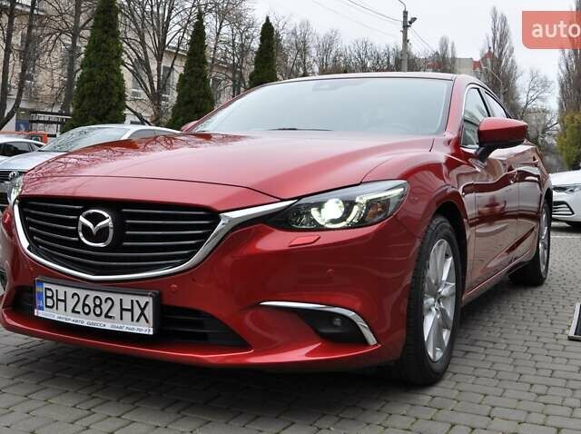 Красный Мазда 6, объемом двигателя 2.49 л и пробегом 25 тыс. км за 16800 $, фото 1 на Automoto.ua