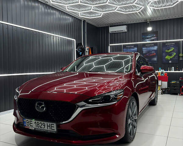 Красный Мазда 6, объемом двигателя 2.49 л и пробегом 58 тыс. км за 16500 $, фото 1 на Automoto.ua