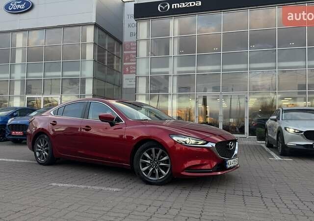 Красный Мазда 6, объемом двигателя 2.49 л и пробегом 60 тыс. км за 24200 $, фото 1 на Automoto.ua