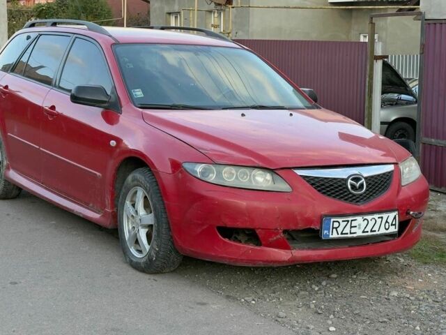 Червоний Мазда 6, об'ємом двигуна 2 л та пробігом 300 тис. км за 850 $, фото 1 на Automoto.ua