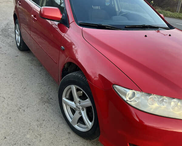 Красный Мазда 6, объемом двигателя 1.8 л и пробегом 226 тыс. км за 3799 $, фото 1 на Automoto.ua