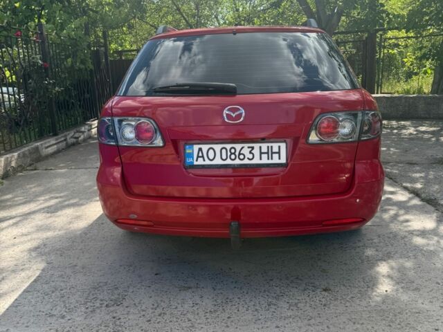 Червоний Мазда 6, об'ємом двигуна 2 л та пробігом 270 тис. км за 6000 $, фото 3 на Automoto.ua