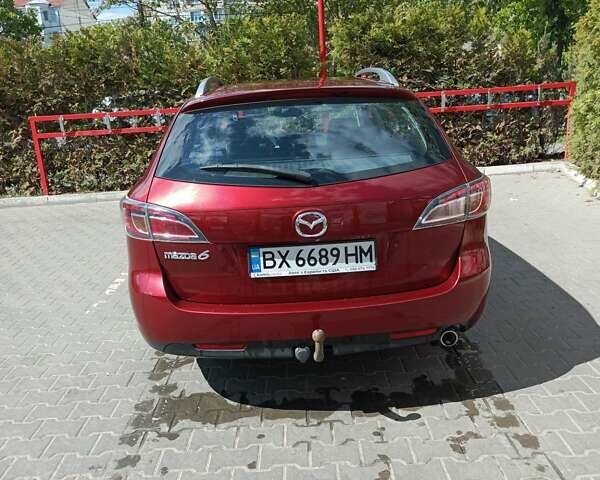 Красный Мазда 6, объемом двигателя 2 л и пробегом 325 тыс. км за 5499 $, фото 2 на Automoto.ua