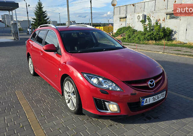 Красный Мазда 6, объемом двигателя 2.18 л и пробегом 440 тыс. км за 6750 $, фото 2 на Automoto.ua
