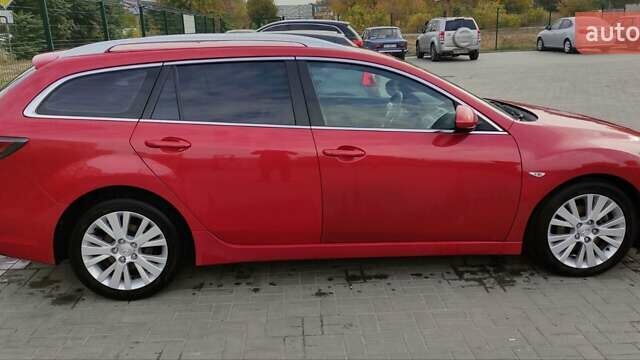 Красный Мазда 6, объемом двигателя 2.2 л и пробегом 225 тыс. км за 6100 $, фото 1 на Automoto.ua