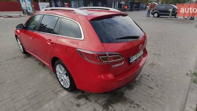 Красный Мазда 6, объемом двигателя 2.2 л и пробегом 225 тыс. км за 6100 $, фото 5 на Automoto.ua