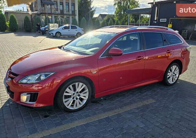 Красный Мазда 6, объемом двигателя 2.18 л и пробегом 440 тыс. км за 6750 $, фото 1 на Automoto.ua