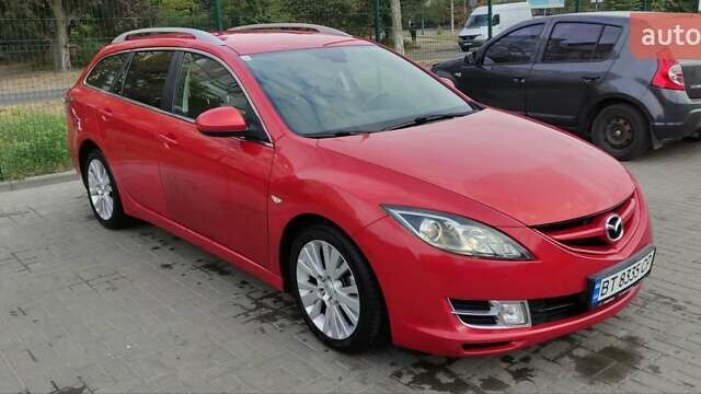 Красный Мазда 6, объемом двигателя 2.2 л и пробегом 225 тыс. км за 6100 $, фото 10 на Automoto.ua