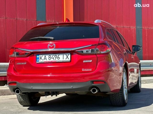 Красный Мазда 6, объемом двигателя 2.2 л и пробегом 233 тыс. км за 10500 $, фото 15 на Automoto.ua