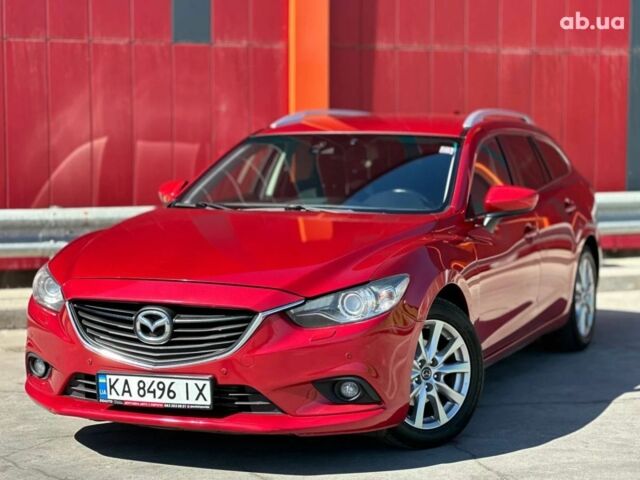 Красный Мазда 6, объемом двигателя 2.2 л и пробегом 233 тыс. км за 10500 $, фото 3 на Automoto.ua