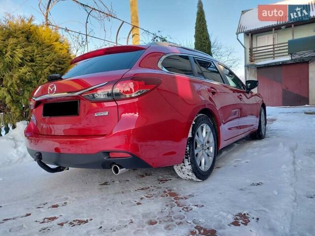 Красный Мазда 6, объемом двигателя 2.18 л и пробегом 178 тыс. км за 12300 $, фото 14 на Automoto.ua