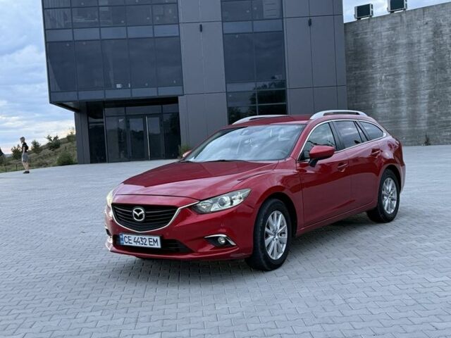 Красный Мазда 6, объемом двигателя 2.2 л и пробегом 290 тыс. км за 8000 $, фото 2 на Automoto.ua