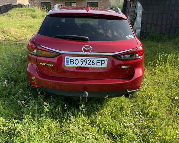 Красный Мазда 6, объемом двигателя 2.2 л и пробегом 245 тыс. км за 12500 $, фото 2 на Automoto.ua