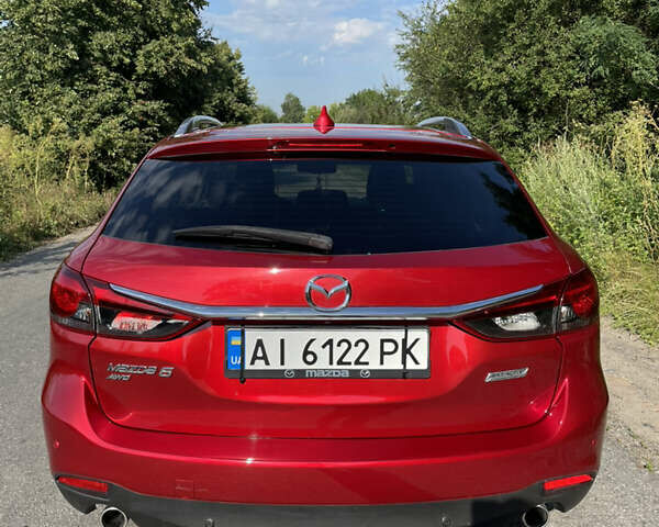 Красный Мазда 6, объемом двигателя 2.2 л и пробегом 200 тыс. км за 11900 $, фото 4 на Automoto.ua