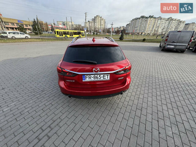 Червоний Мазда 6, об'ємом двигуна 2.2 л та пробігом 223 тис. км за 13050 $, фото 2 на Automoto.ua