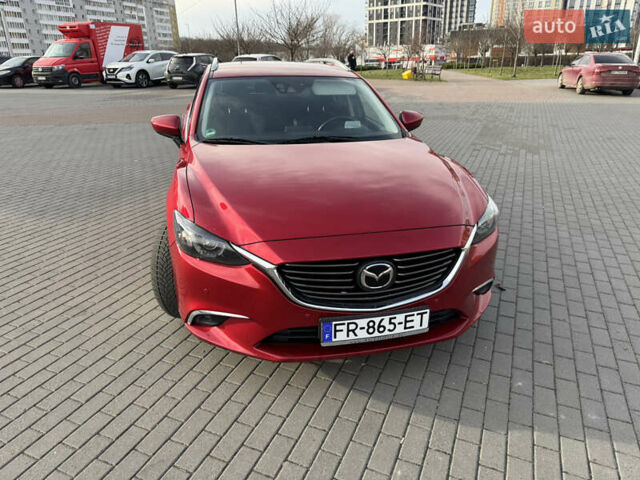 Червоний Мазда 6, об'ємом двигуна 2.2 л та пробігом 223 тис. км за 13050 $, фото 4 на Automoto.ua