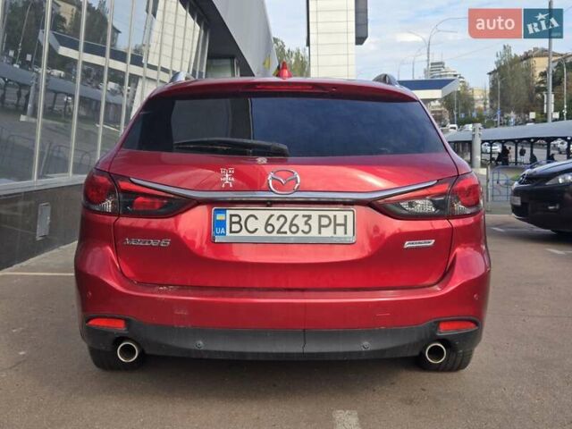 Красный Мазда 6, объемом двигателя 2.2 л и пробегом 161 тыс. км за 14900 $, фото 5 на Automoto.ua