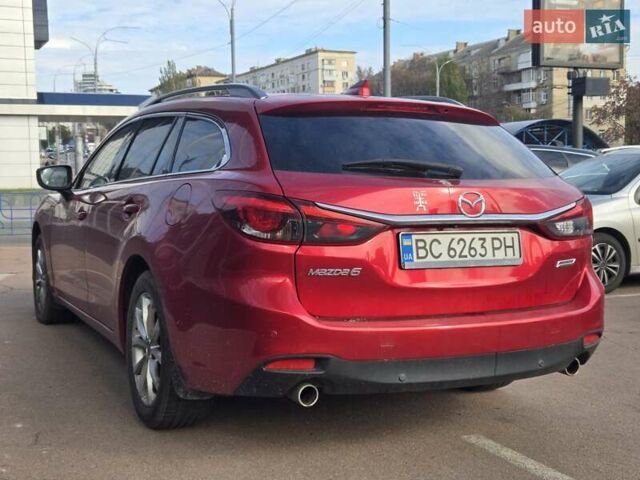 Красный Мазда 6, объемом двигателя 2.2 л и пробегом 161 тыс. км за 14900 $, фото 4 на Automoto.ua